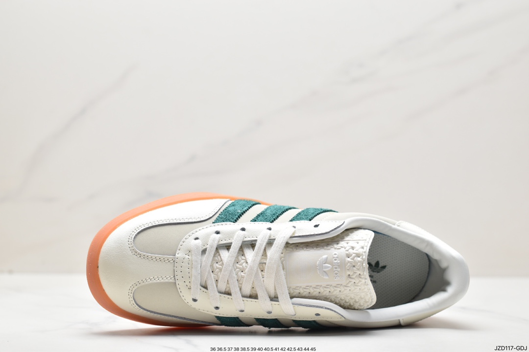 Adidas Originals Gazelle Indoor clover retro casual non-slip wear-resistant low-top sneakers ID2567