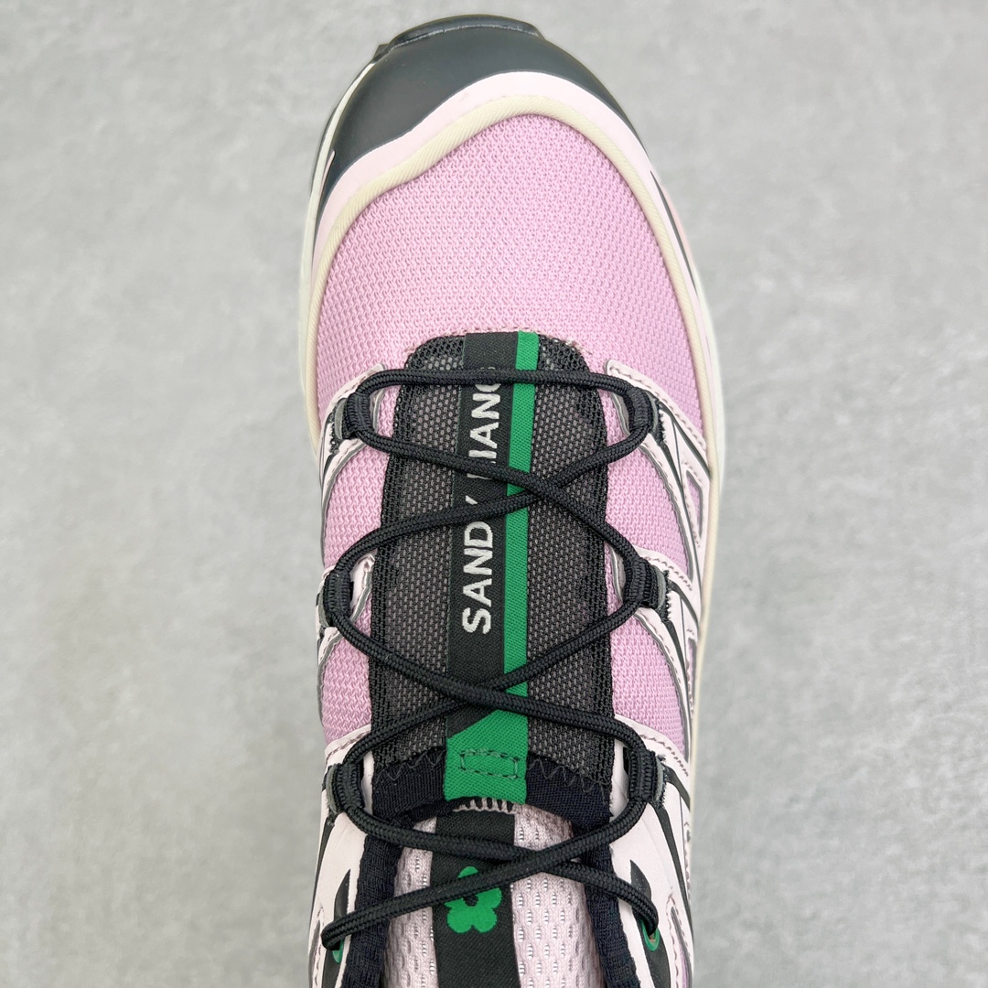 图片[4]-＃绿X/GX 纯原福利 Salomon XT-6 萨洛蒙复古潮流户外机能登山跑鞋 纯原外贸平台特供订单 耗时半年巨作 全套原纸板楦头开发 原厂特供网布配套加持 确保原汁原味 完美呈现版型 原档数据独家私模五层组合大底 男女鞋同步官方开发至46.5 原装Ortholite轻量化鞋垫 中底布带钢印编号 原厂TPU锁扣 进口港宝加持 后跟自然饱满 还原公司包裹性 鞋面以“锯齿”状的包裹系统呈现 在基色底之下加入了各种色点缀 将公司的最新技术和时尚前卫的造型融入耐用的长跑款式中 鞋面由 TPU 薄膜制成 并焊接在高耐磨网眼上 使其既时尚又坚固 由 ACS底盘支撑 可增强稳定性和支撑力 以及由橡胶凸耳 Contragrip外底覆盖的 EVA 缓冲中底 旨在应对崎岖的地形 鞋舌上的彩色Salomon 标签、Quicklace 系统以及鞋头、鞋舌和鞋跟上的附加品牌使细节更加完美 让穿着者可以轻松驾驭户外与通勤下的任何运动生活场景 无缝鞋身户外随意纵横 颜值与脚感兼备 出街通勤 绝对非常吸睛 你值得拥有 尺码：36 36.5 37.5 38 38.5 39 40 40.5 41 42 42.5 43 44 44.5 45 46 46.5 注意：偏小1码-选品中心