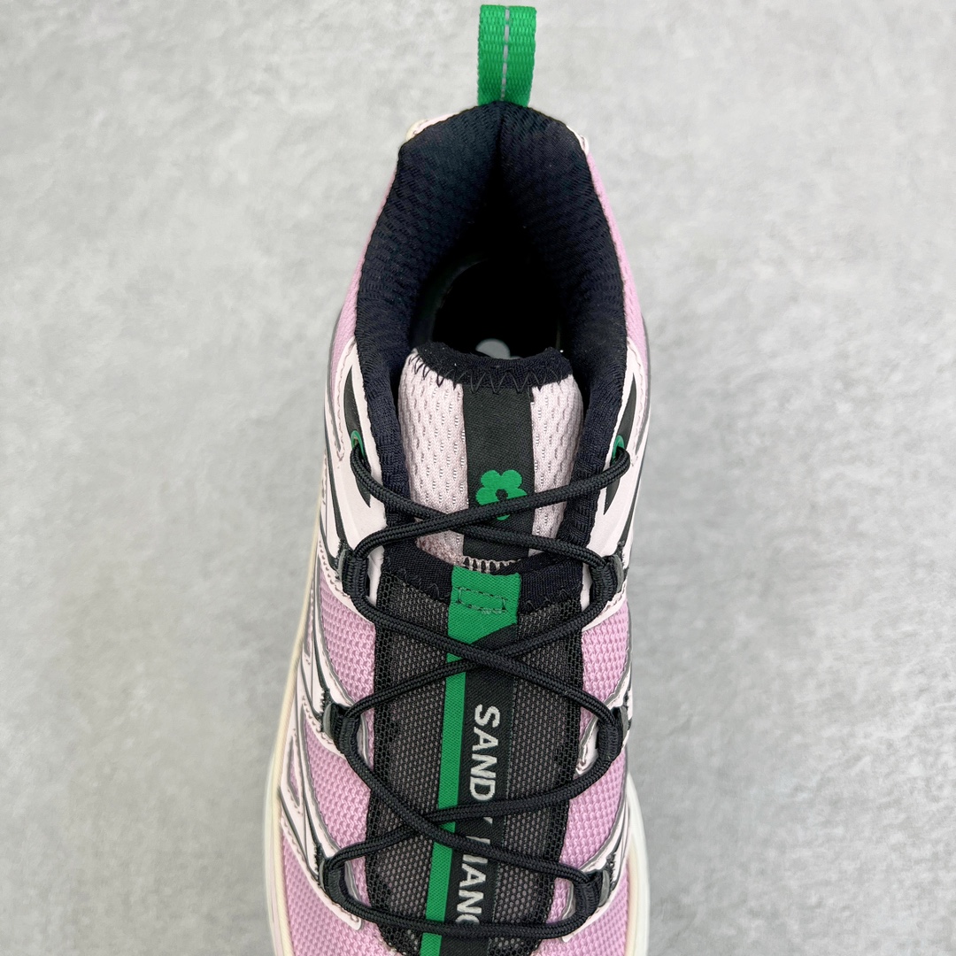 图片[5]-＃绿X/GX 纯原福利 Salomon XT-6 萨洛蒙复古潮流户外机能登山跑鞋 纯原外贸平台特供订单 耗时半年巨作 全套原纸板楦头开发 原厂特供网布配套加持 确保原汁原味 完美呈现版型 原档数据独家私模五层组合大底 男女鞋同步官方开发至46.5 原装Ortholite轻量化鞋垫 中底布带钢印编号 原厂TPU锁扣 进口港宝加持 后跟自然饱满 还原公司包裹性 鞋面以“锯齿”状的包裹系统呈现 在基色底之下加入了各种色点缀 将公司的最新技术和时尚前卫的造型融入耐用的长跑款式中 鞋面由 TPU 薄膜制成 并焊接在高耐磨网眼上 使其既时尚又坚固 由 ACS底盘支撑 可增强稳定性和支撑力 以及由橡胶凸耳 Contragrip外底覆盖的 EVA 缓冲中底 旨在应对崎岖的地形 鞋舌上的彩色Salomon 标签、Quicklace 系统以及鞋头、鞋舌和鞋跟上的附加品牌使细节更加完美 让穿着者可以轻松驾驭户外与通勤下的任何运动生活场景 无缝鞋身户外随意纵横 颜值与脚感兼备 出街通勤 绝对非常吸睛 你值得拥有 尺码：36 36.5 37.5 38 38.5 39 40 40.5 41 42 42.5 43 44 44.5 45 46 46.5 注意：偏小1码-选品中心