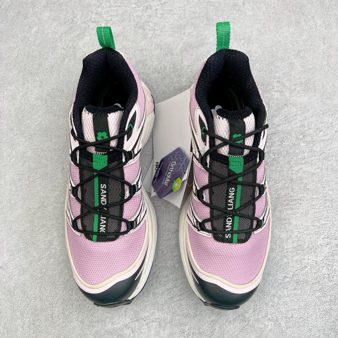 图片[2]-＃绿X/GX 纯原福利 Salomon XT-6 萨洛蒙复古潮流户外机能登山跑鞋 纯原外贸平台特供订单 耗时半年巨作 全套原纸板楦头开发 原厂特供网布配套加持 确保原汁原味 完美呈现版型 原档数据独家私模五层组合大底 男女鞋同步官方开发至46.5 原装Ortholite轻量化鞋垫 中底布带钢印编号 原厂TPU锁扣 进口港宝加持 后跟自然饱满 还原公司包裹性 鞋面以“锯齿”状的包裹系统呈现 在基色底之下加入了各种色点缀 将公司的最新技术和时尚前卫的造型融入耐用的长跑款式中 鞋面由 TPU 薄膜制成 并焊接在高耐磨网眼上 使其既时尚又坚固 由 ACS底盘支撑 可增强稳定性和支撑力 以及由橡胶凸耳 Contragrip外底覆盖的 EVA 缓冲中底 旨在应对崎岖的地形 鞋舌上的彩色Salomon 标签、Quicklace 系统以及鞋头、鞋舌和鞋跟上的附加品牌使细节更加完美 让穿着者可以轻松驾驭户外与通勤下的任何运动生活场景 无缝鞋身户外随意纵横 颜值与脚感兼备 出街通勤 绝对非常吸睛 你值得拥有 尺码：36 36.5 37.5 38 38.5 39 40 40.5 41 42 42.5 43 44 44.5 45 46 46.5 注意：偏小1码-选品中心