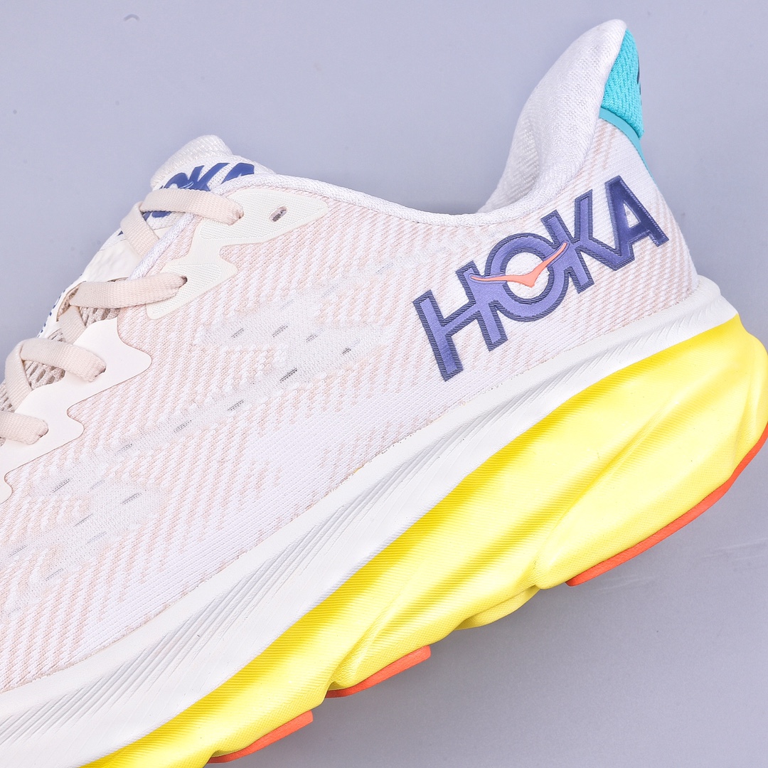 HOKA ONE ONE Clifton 9th generation professional performance shock-absorbing road running shoes