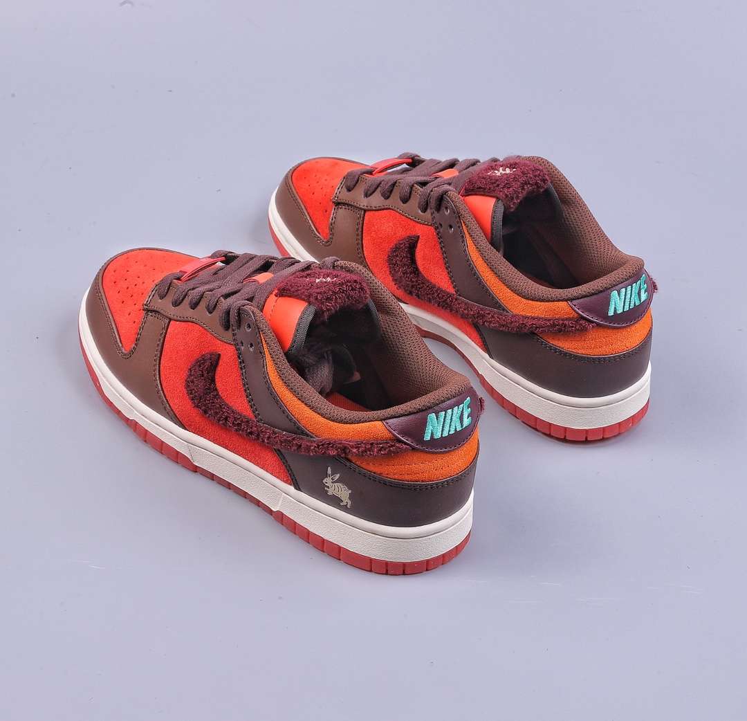 180 G Nike SB Dunk Low”Year of the Rabbit” CNY中国年成都限定 棕橙 FD4203-661