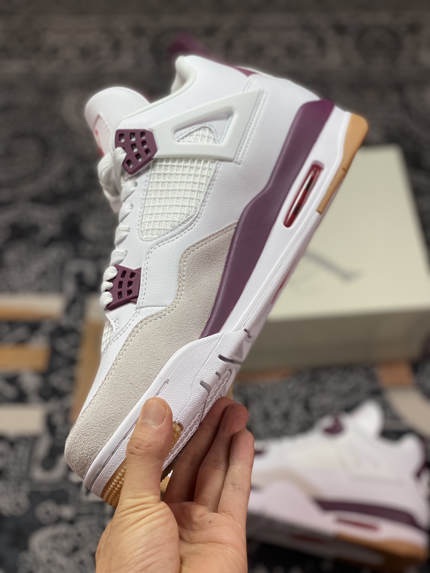 Travis Scott x Air Jordan AJ4 Burgundy DR5415-500