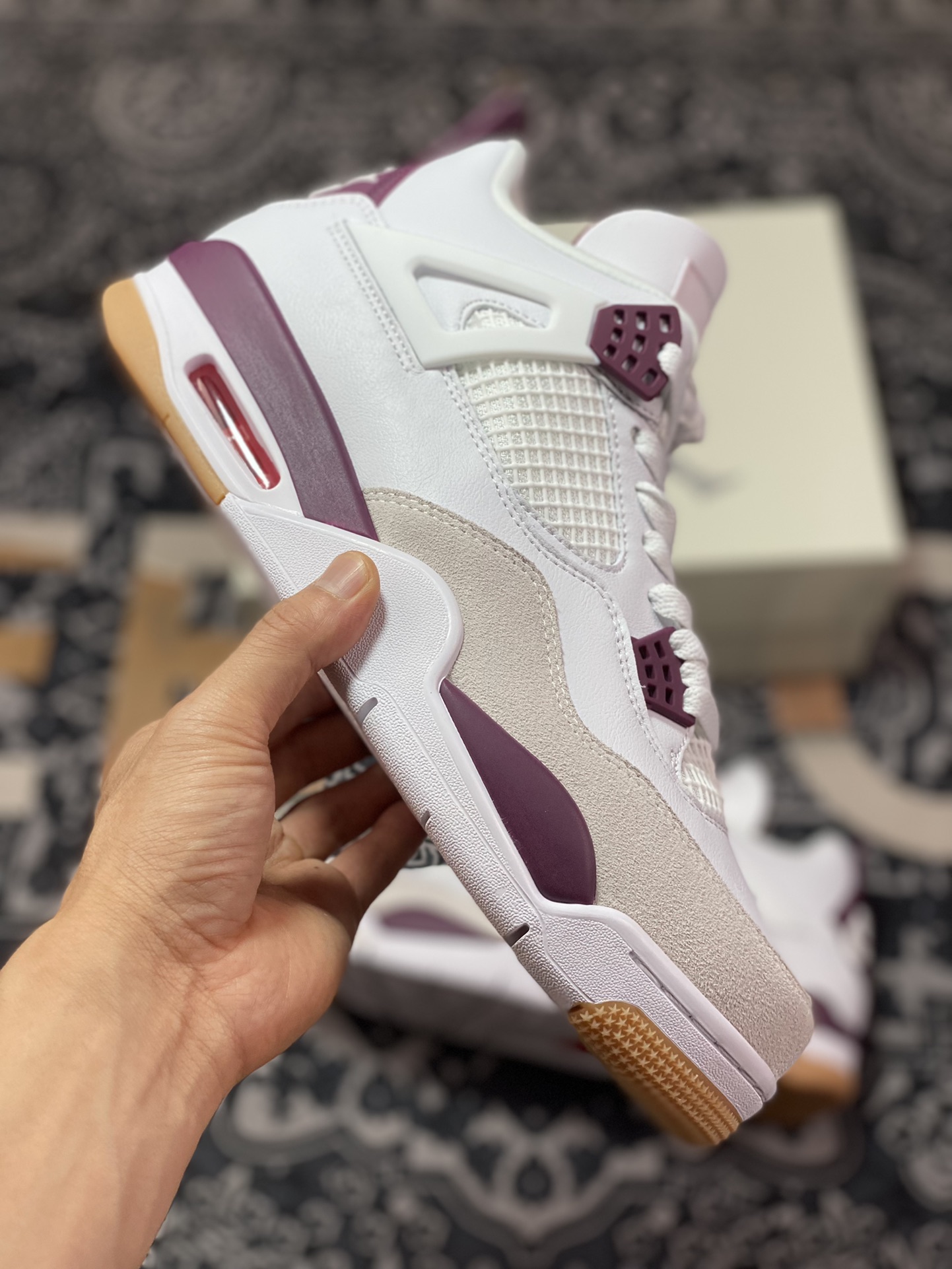 Travis Scott x Air Jordan AJ4 Burgundy DR5415-500