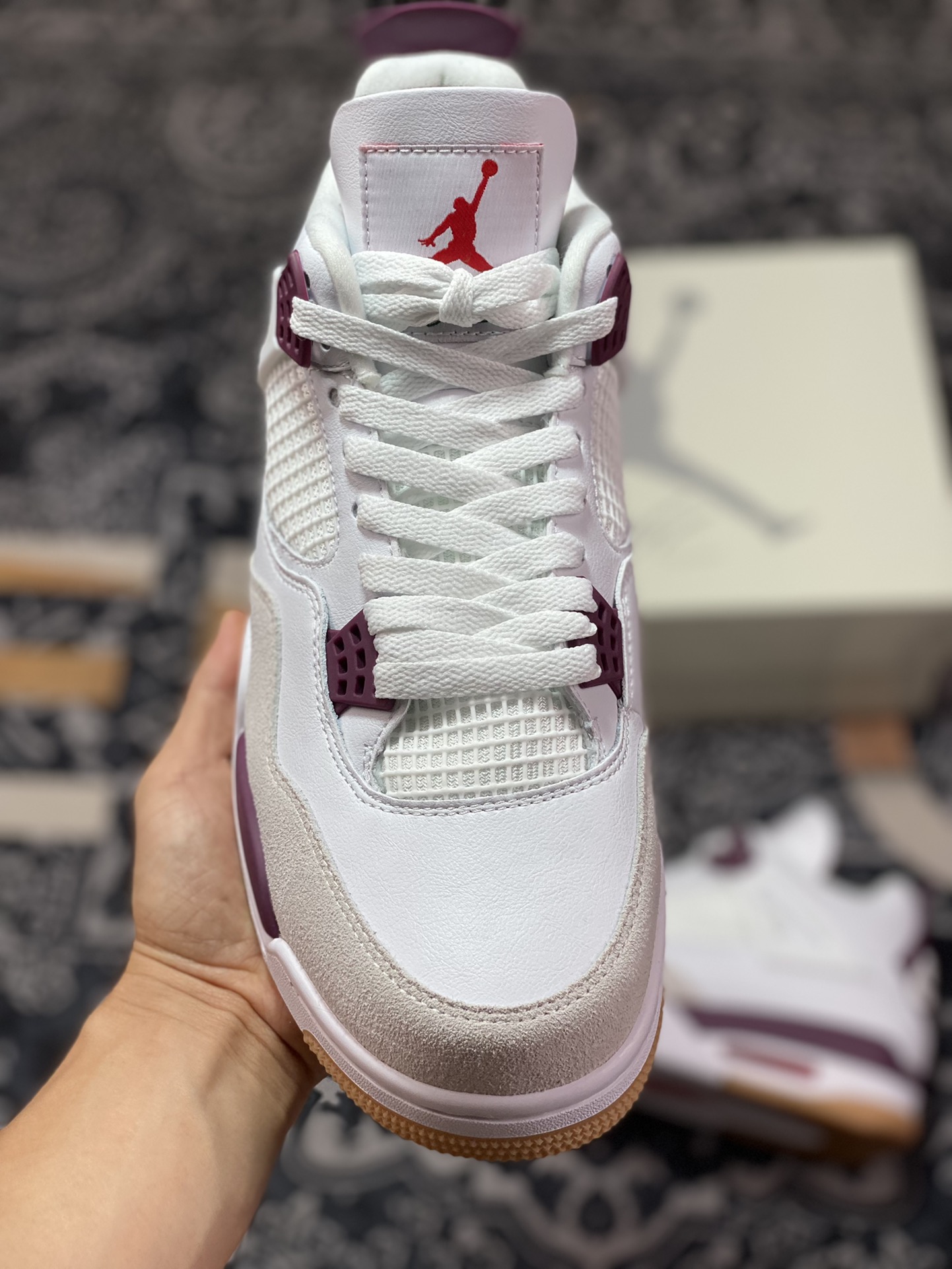 Travis Scott x Air Jordan AJ4 Burgundy DR5415-500