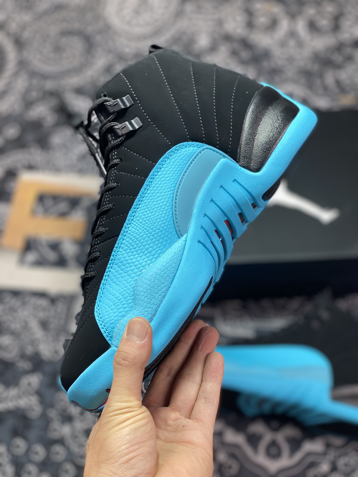 Air Jordan AJ12 Retro Gamma Blue 130690-027