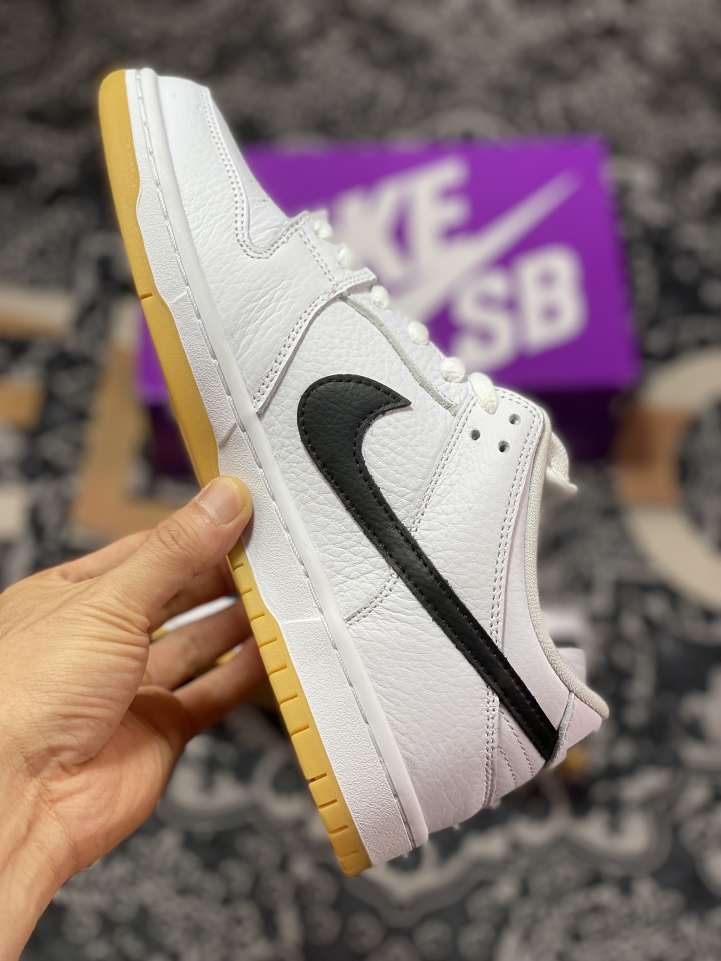 Nike SB Dunk Low pro iso ”white gum”  CD2563-101