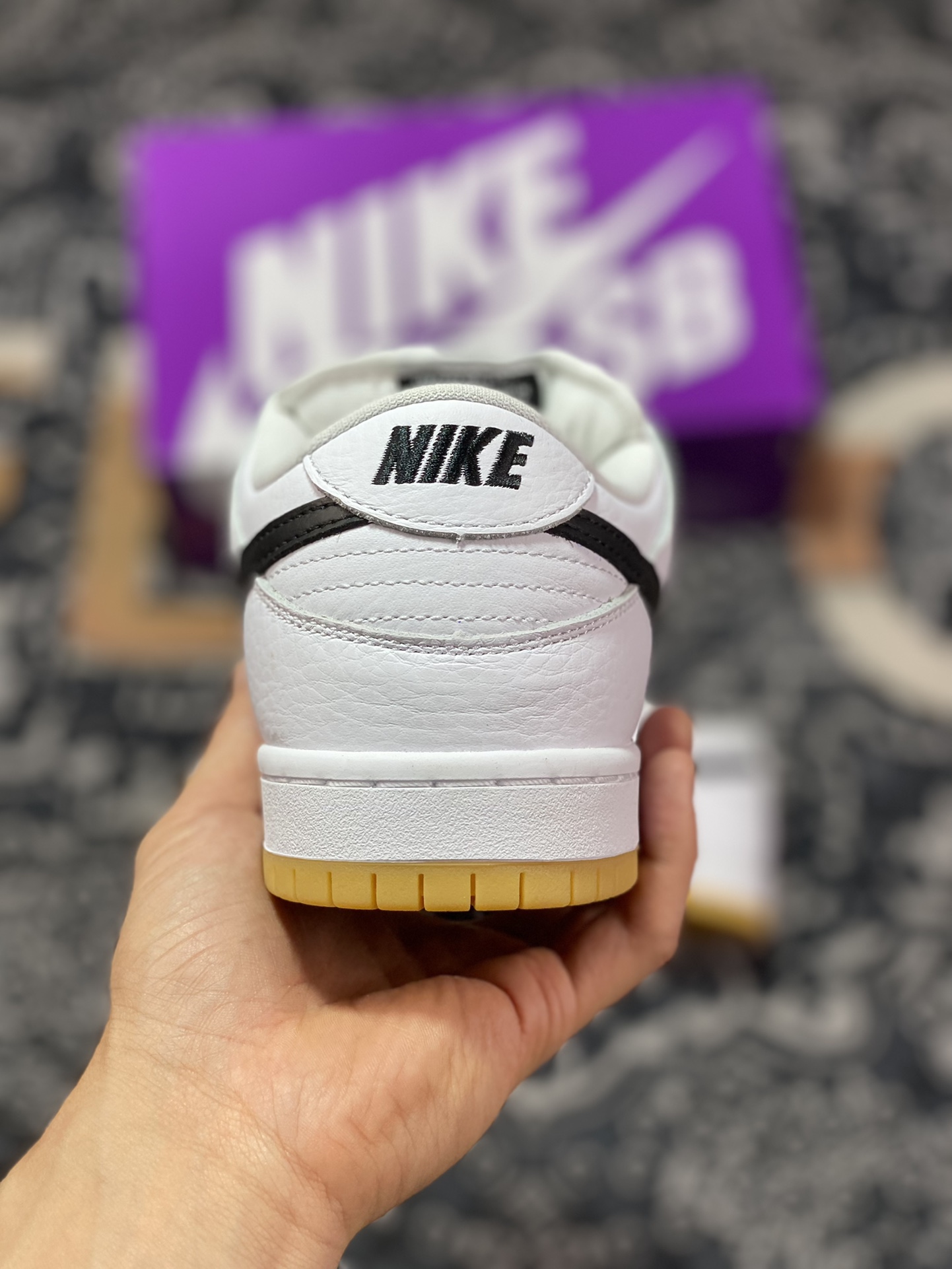 Nike SB Dunk Low pro iso ”white gum”  CD2563-101