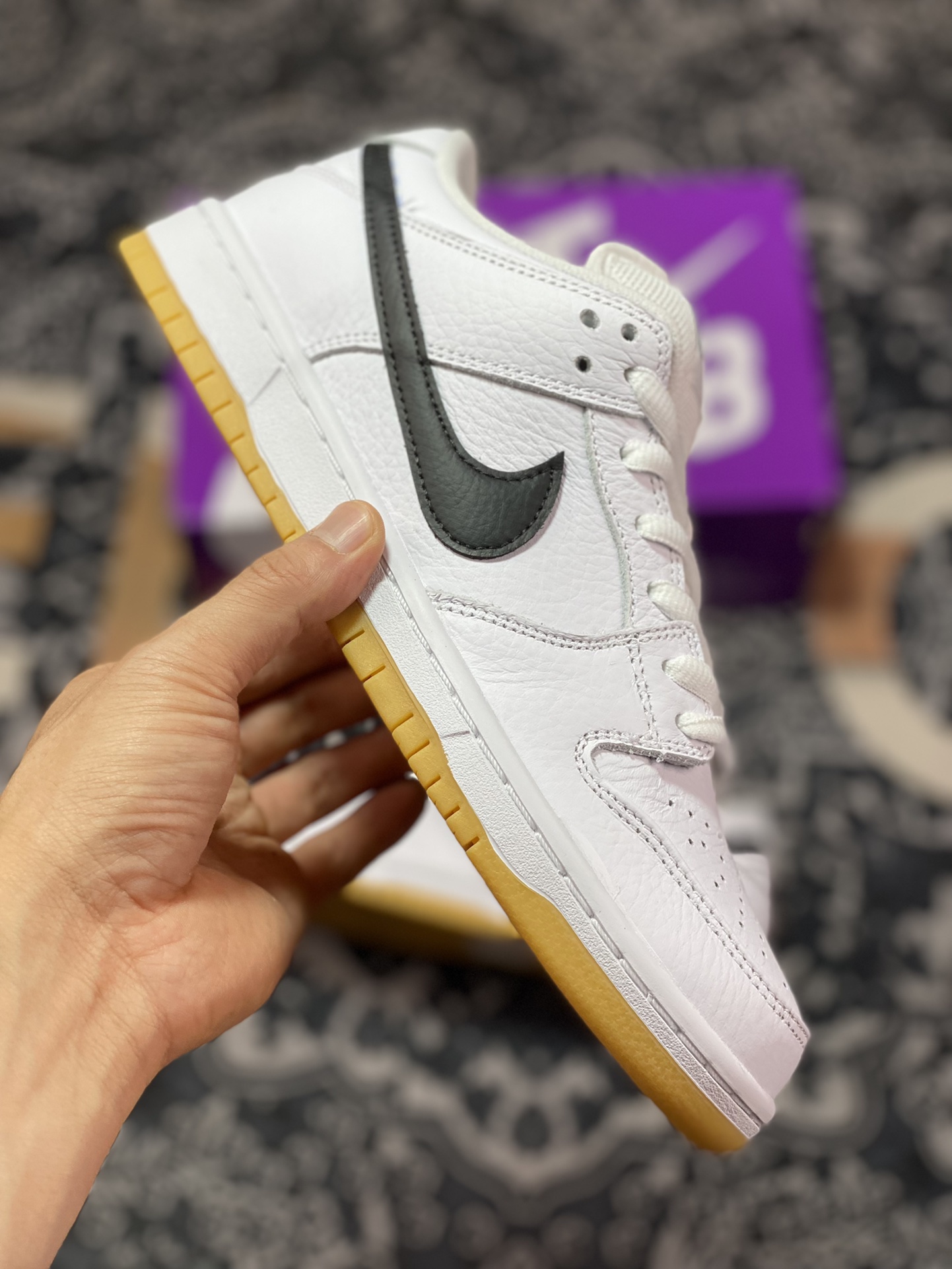 Nike SB Dunk Low pro iso ”white gum”  CD2563-101