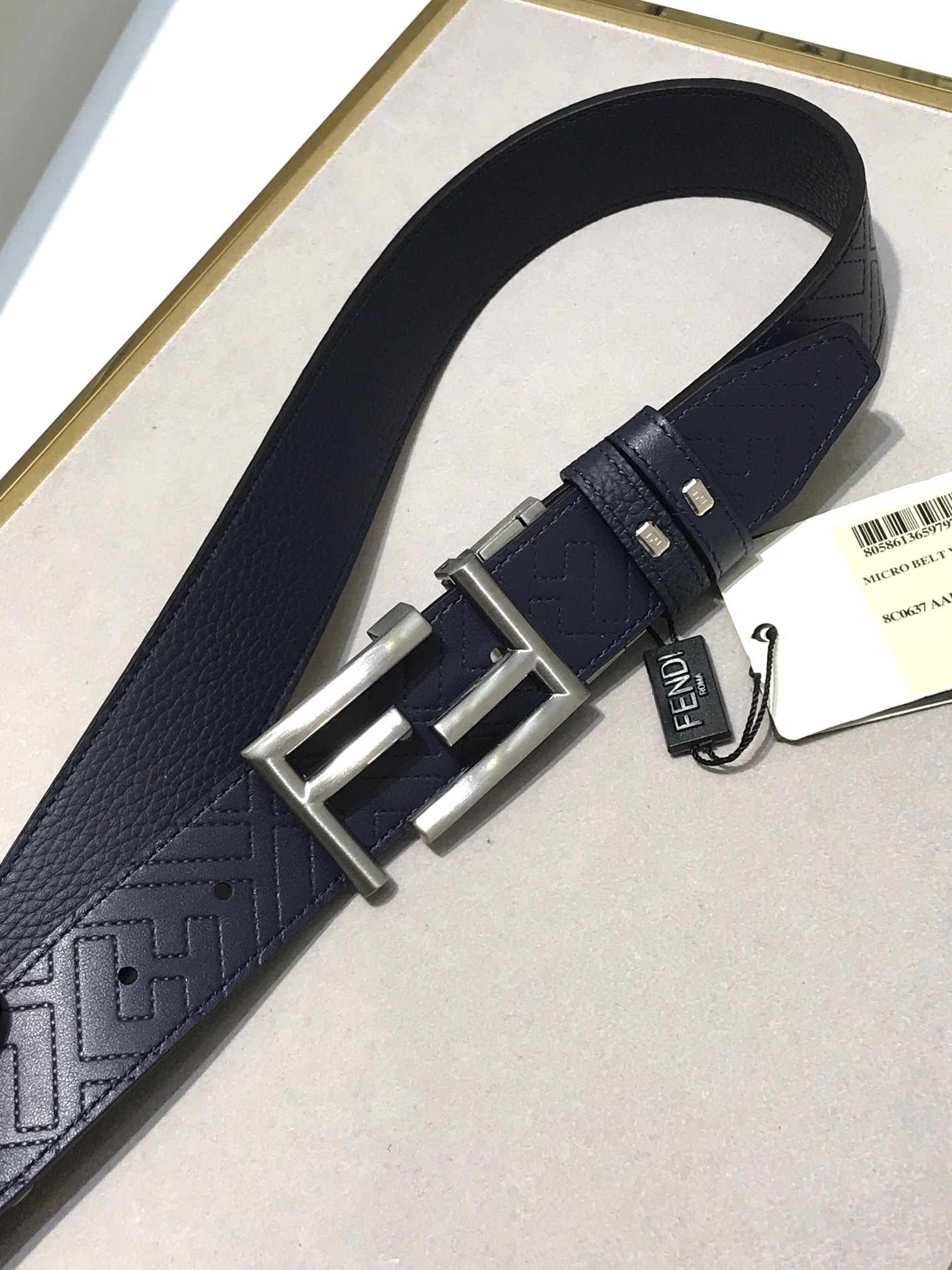 配送包装打孔针宽35MM双面皮带双面