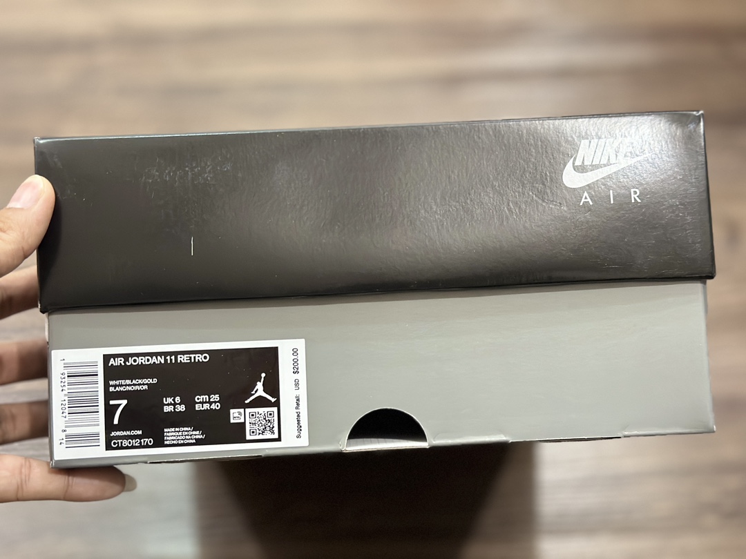 380 Air Jordan 11 AJ11金砖 乔丹高帮篮球鞋 CT8012-170