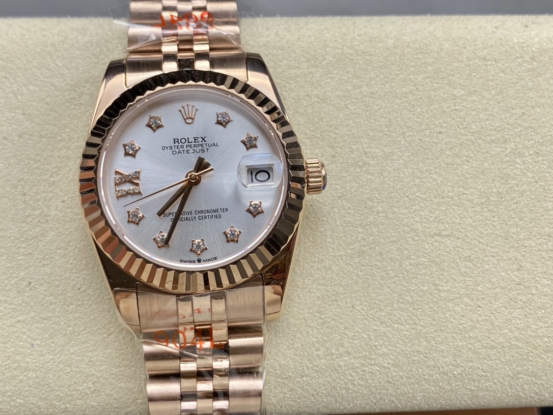 SK Factory 女款 劳力士Rolex 日志型31mm 自動機械腕時計