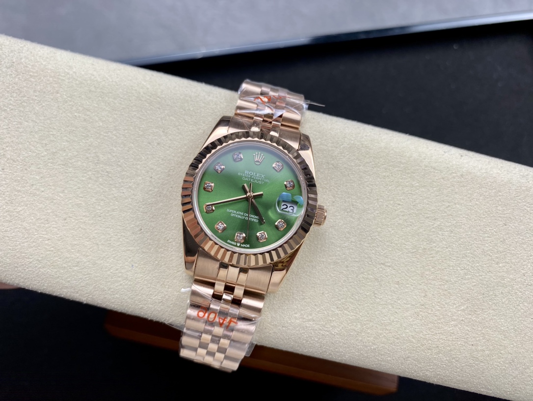 SK Factory レディース ロレックス ロゴ型 日付表示 31mm