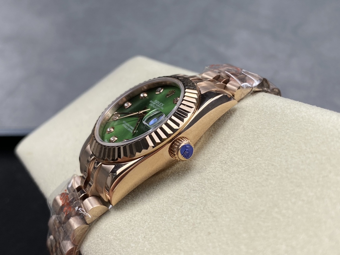 SK Factory レディース ロレックス ロゴ型 日付表示 31mm