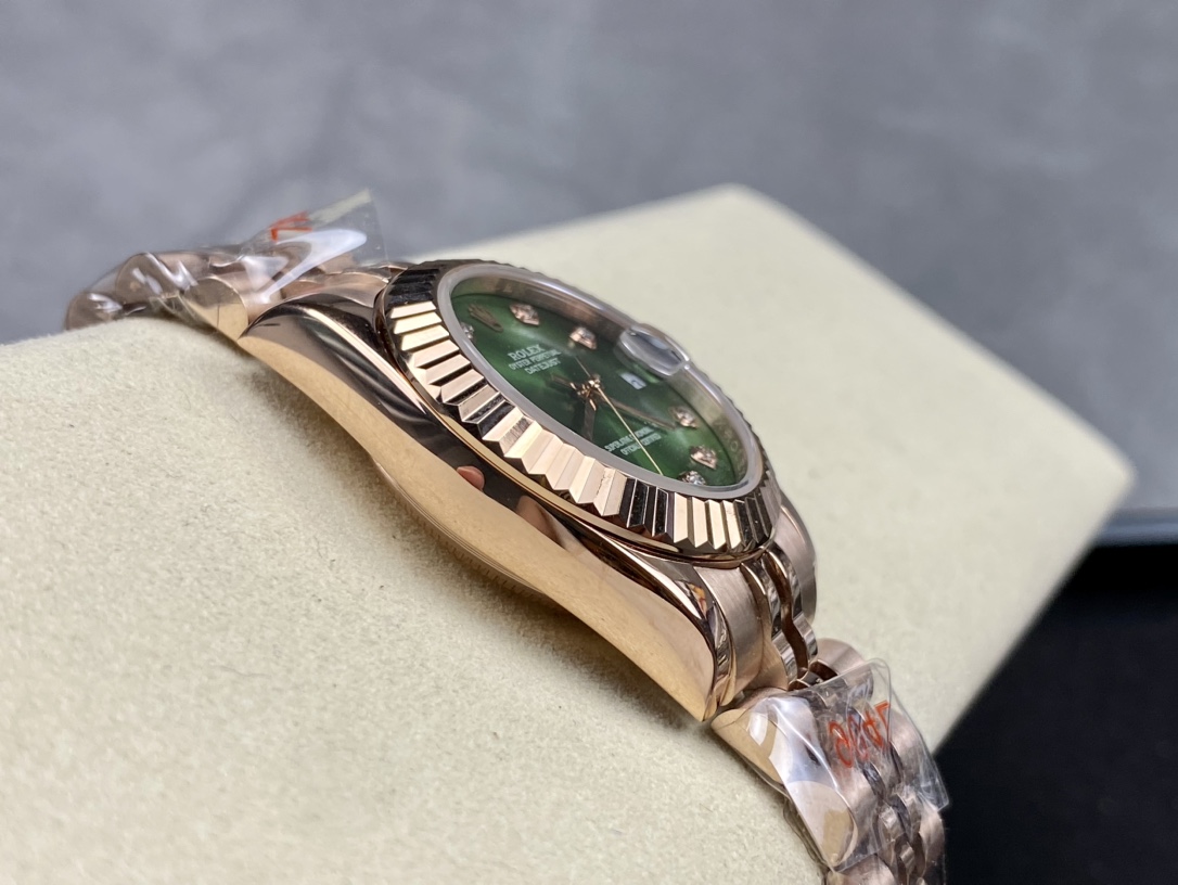 SK Factory レディース ロレックス ロゴ型 日付表示 31mm