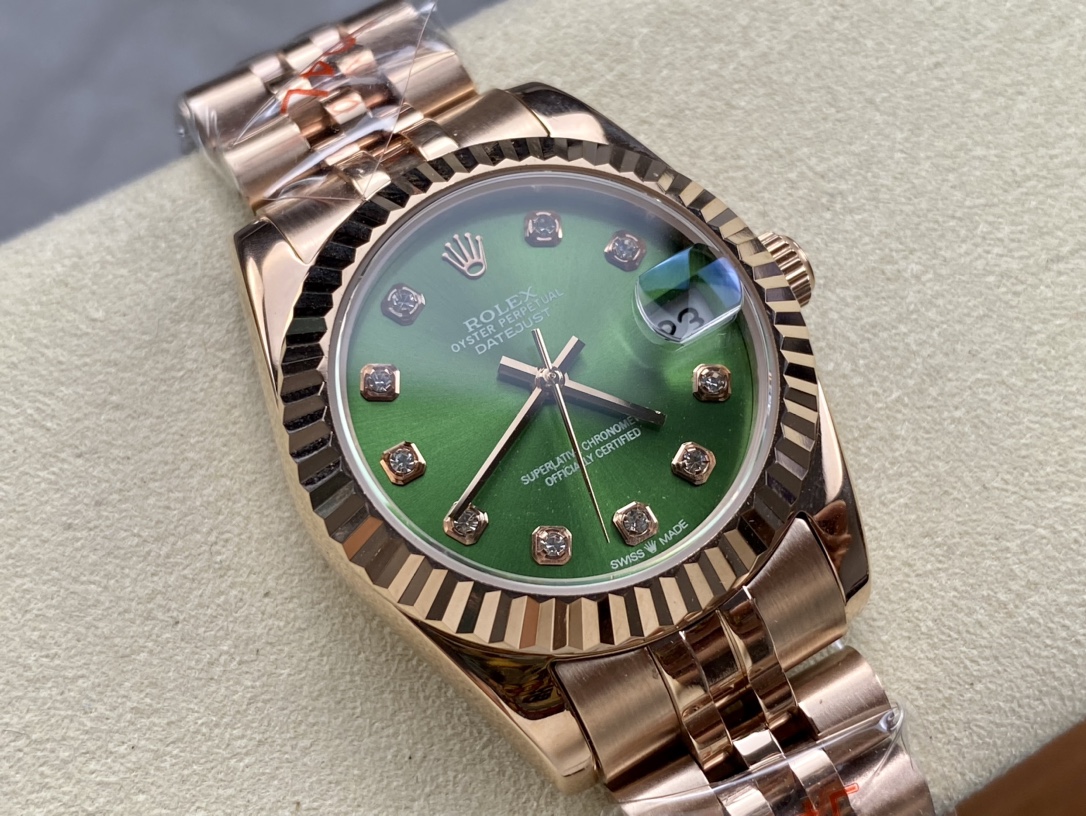 SK Factory レディース ロレックス ロゴ型 日付表示 31mm