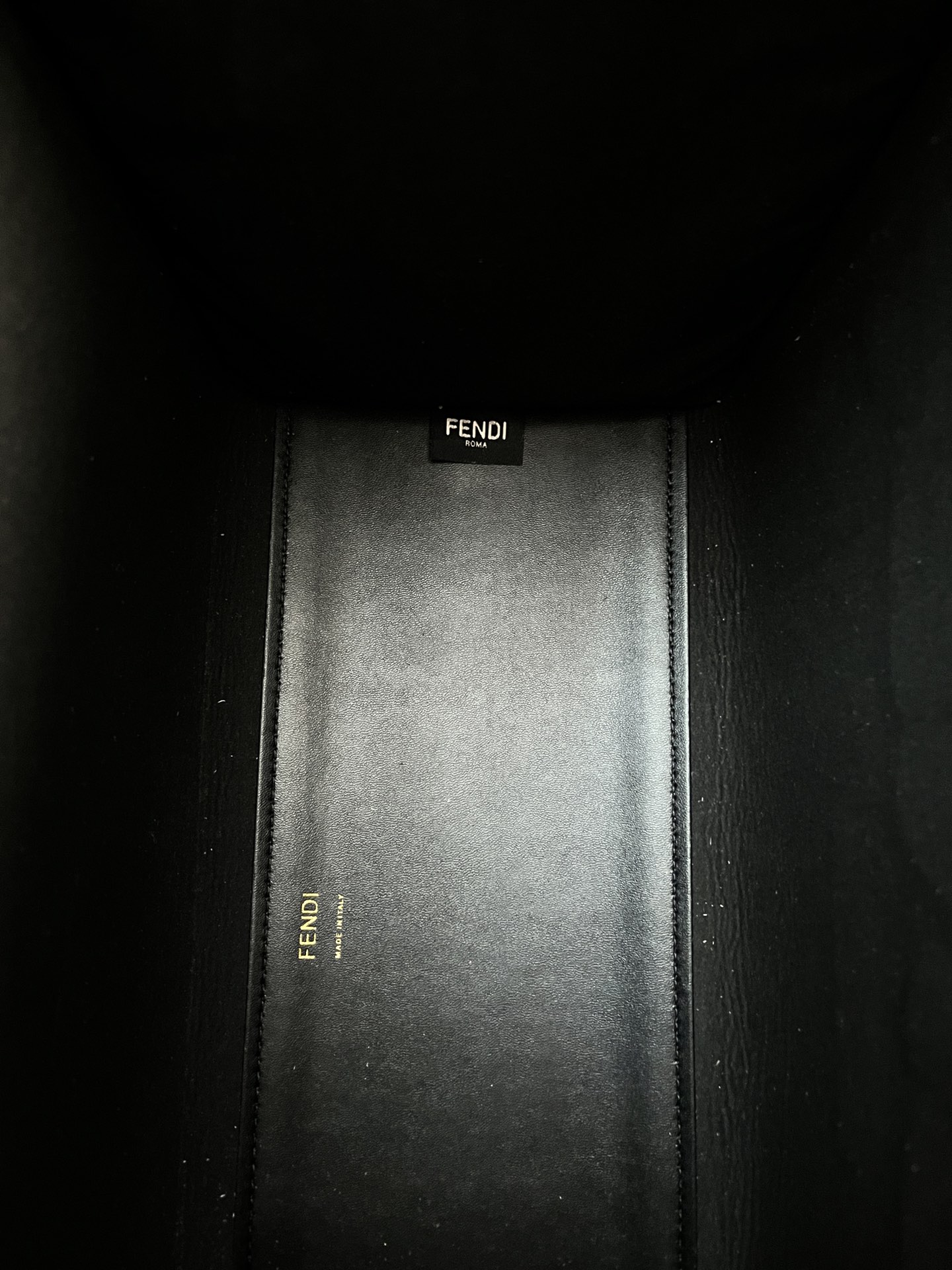 Fendi Sunshine Medium Leather Tote Bag - Black Leather Handbag for Women 8 i1685600677 6937 7