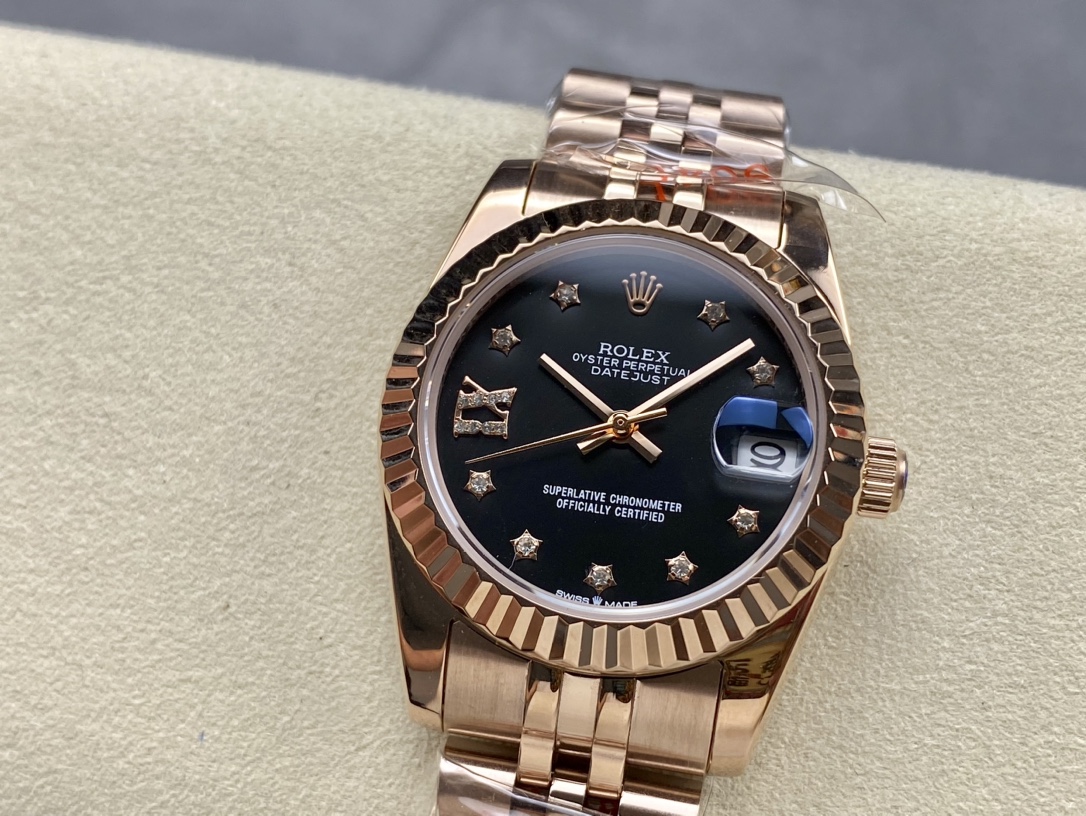 SK Factory 女款 劳力士Rolex 日志型31mm 自動機械腕時計
