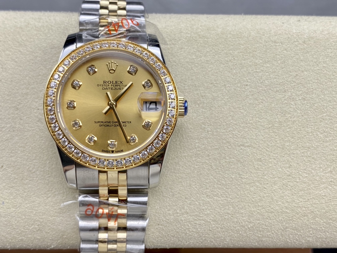 SK Factory 労力士Rolex 女款 日志型31mm 自動巻き腕時計