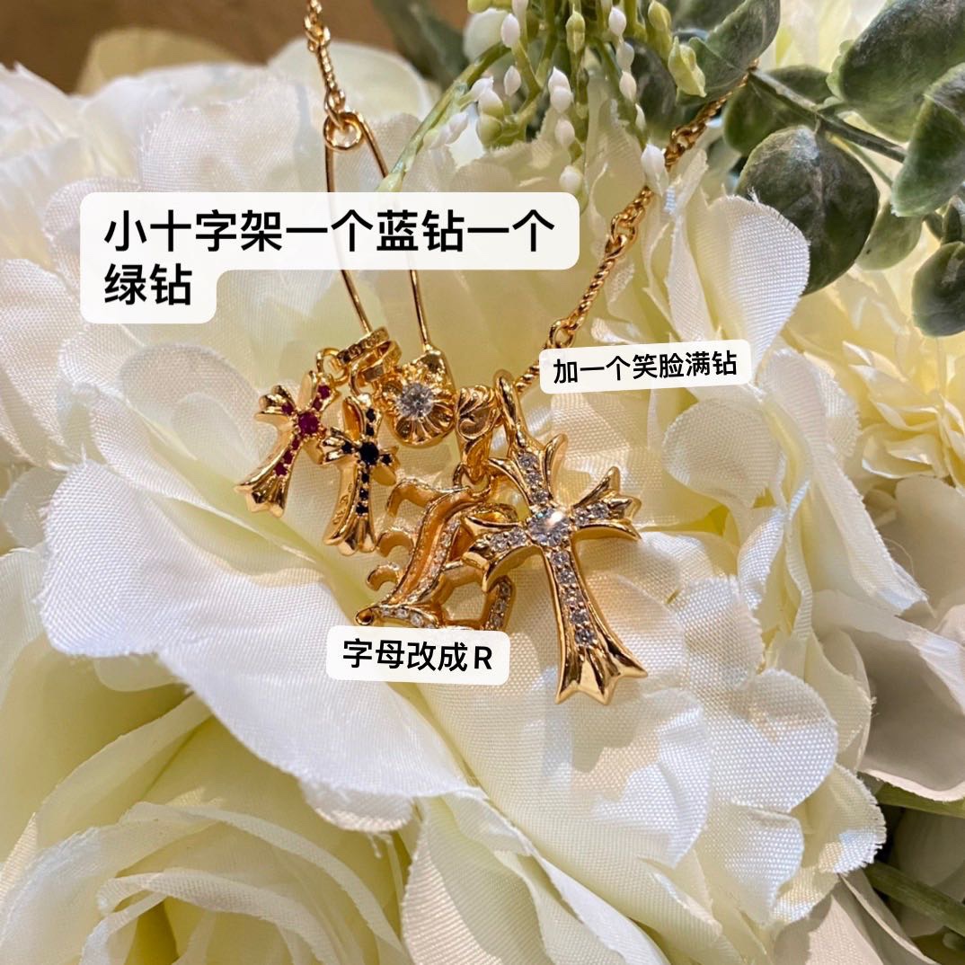Gold-plated custom with diamond setting
