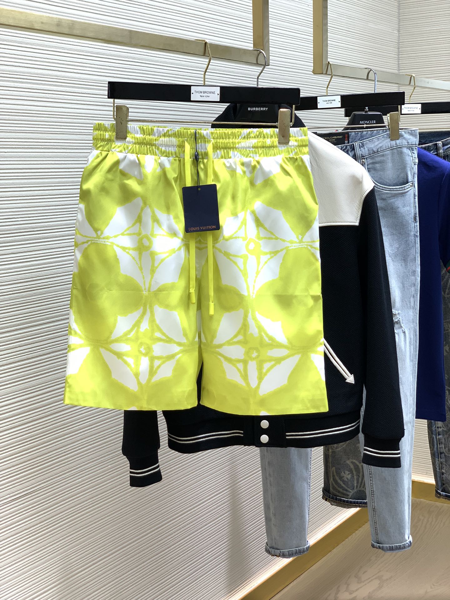 Louis Vuitton Clothing Shorts Yellow Spring/Summer Collection
