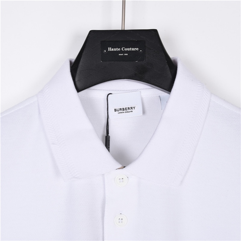 Burberry/巴宝莉 门襟经典胸口标识短袖POLO衫