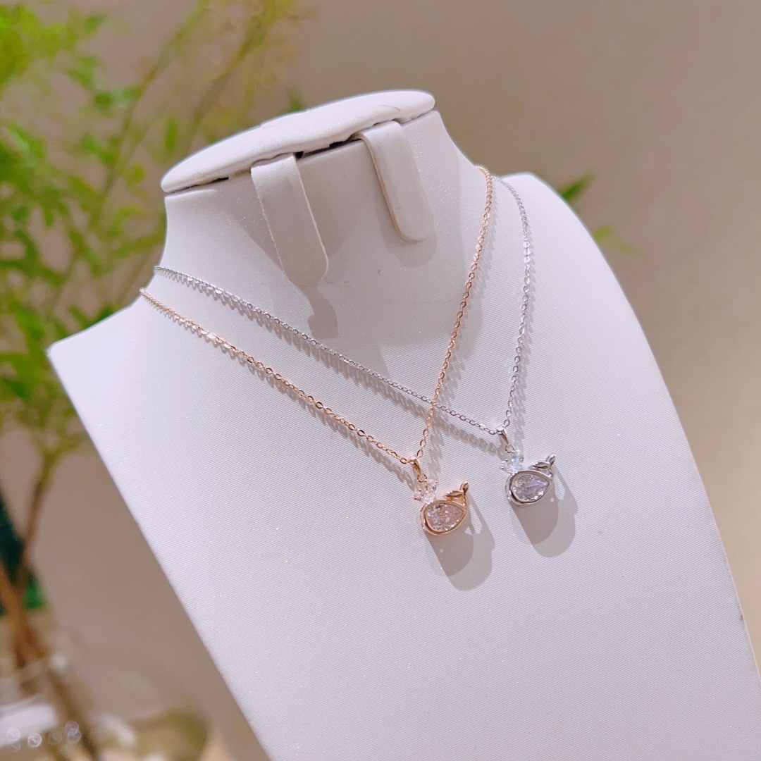 ミニマリストニッケル無添加銀ネックレスシルバー ウェディング