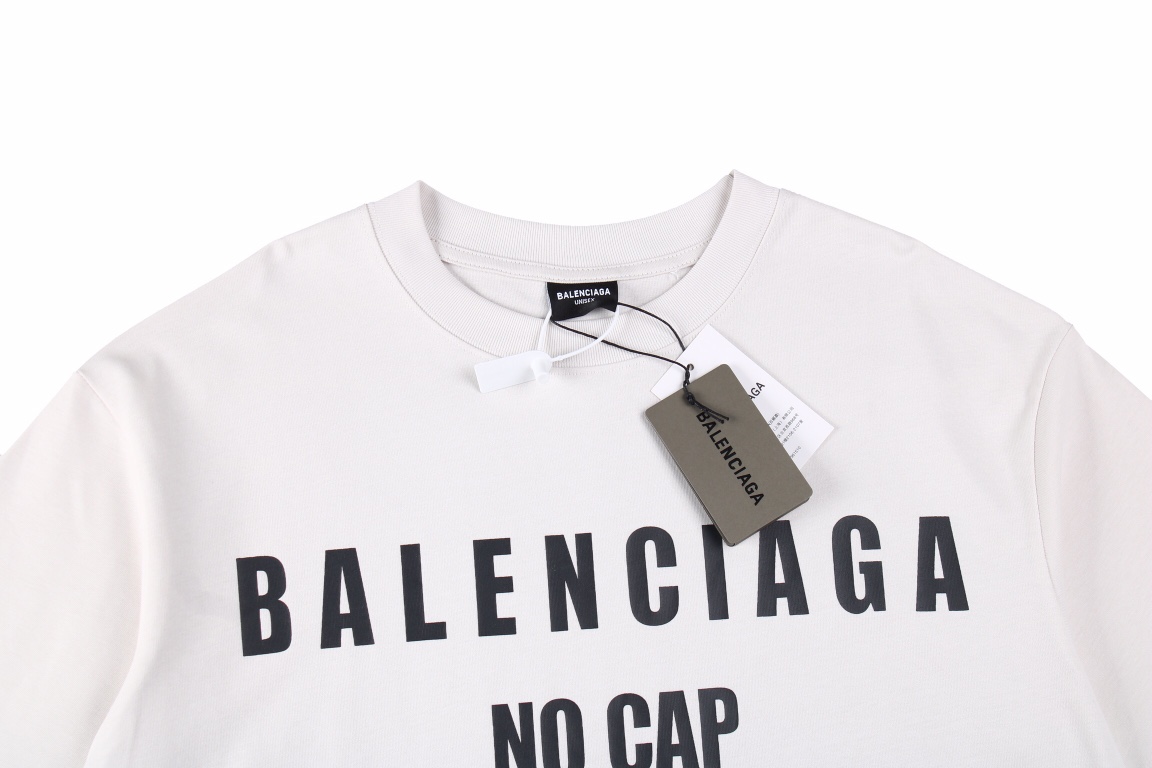 170 BALENCIAGA 恶搞联名系列 巴黎CAP短袖