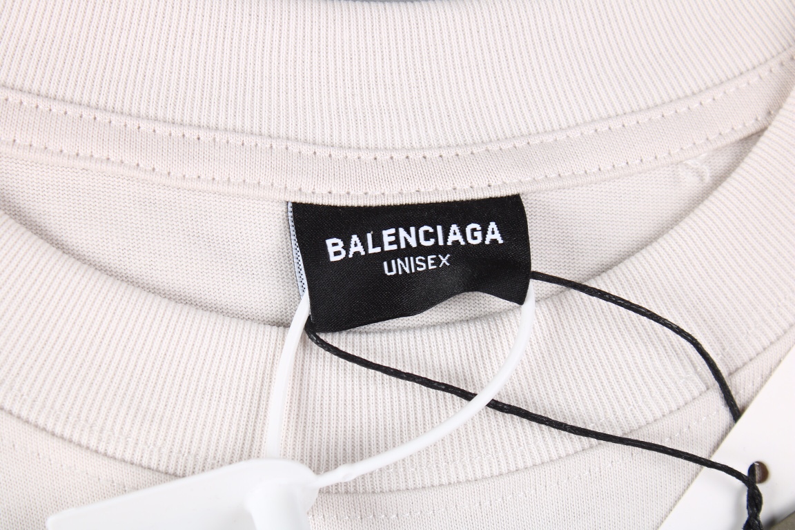 170 BALENCIAGA 恶搞联名系列 巴黎CAP短袖