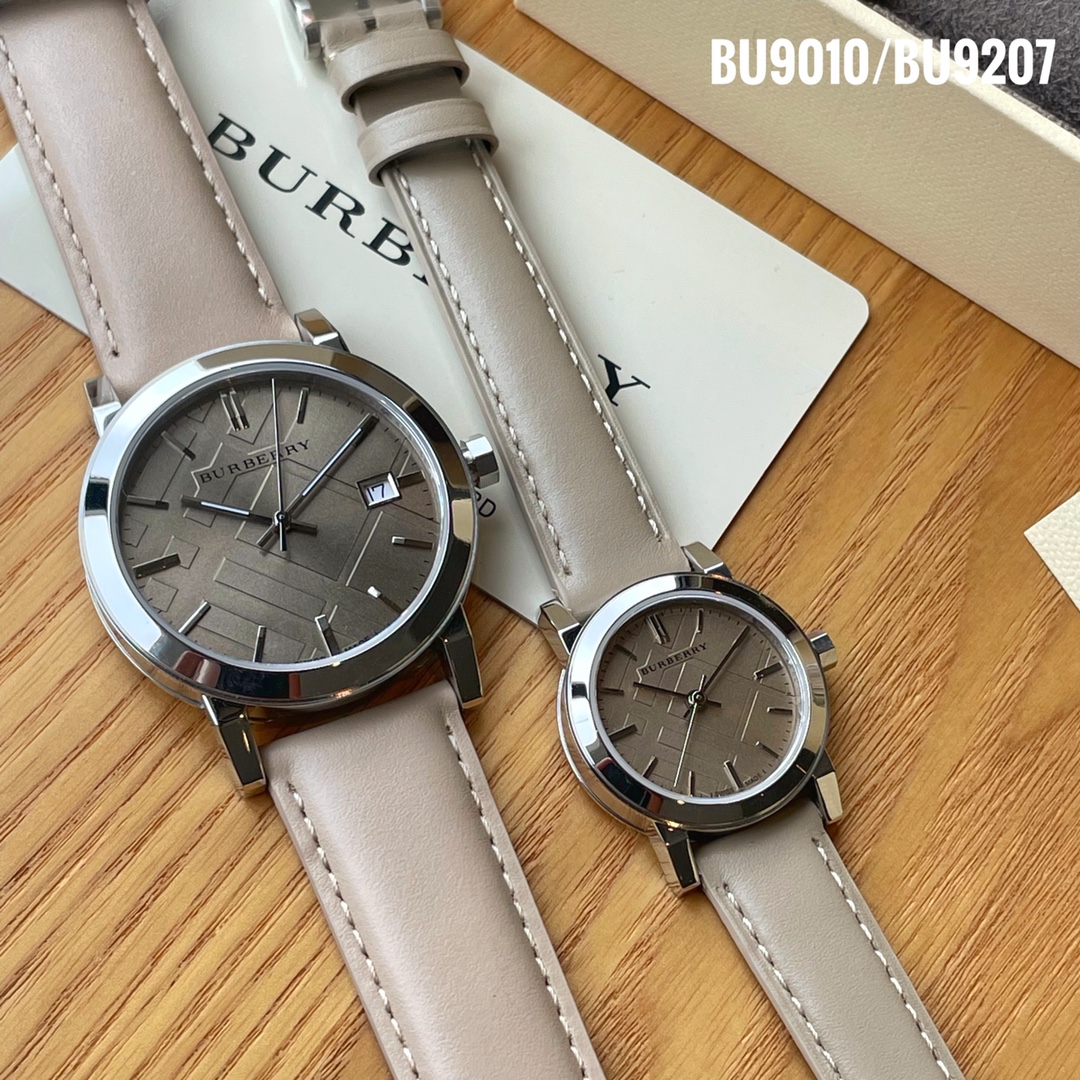 Burberry Paper Watches: Models BU9010, BU9207 with Steel Shell and Real Skin Tablet - 图片 7
