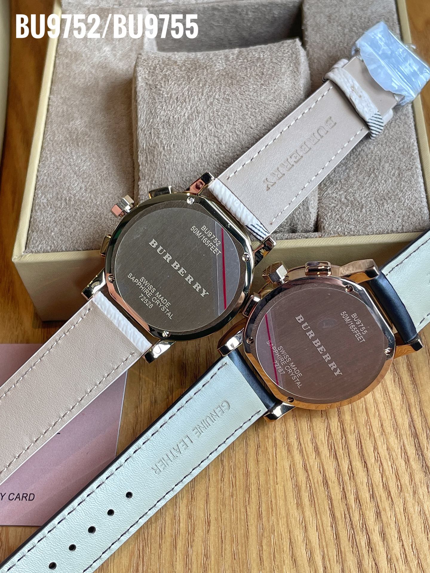 Burberry Pablo Watch: BU9752, BU9755 Models, Steel Shell, Mineral Glass, Real Skin Tablet - 图片 9