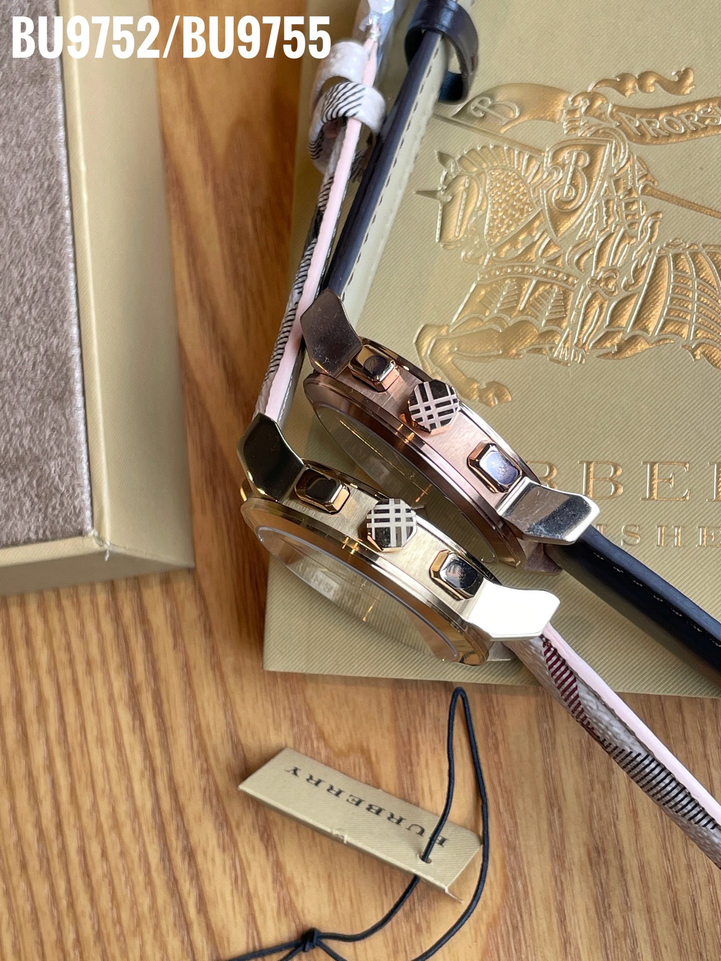 Burberry Pablo Watch: BU9752, BU9755 Models, Steel Shell, Mineral Glass, Real Skin Tablet - 图片 8