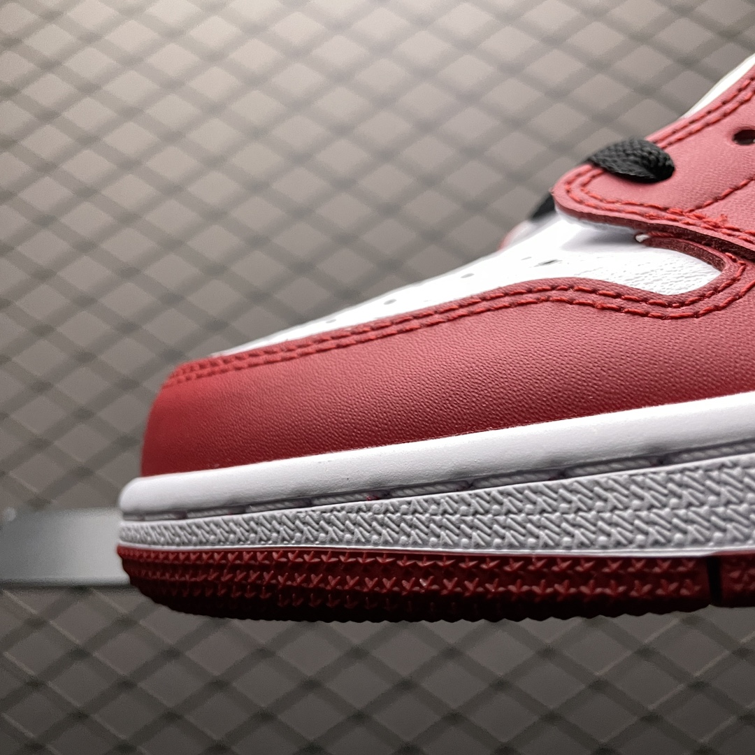 S纯原版本 Air Jordan 1 Retro Low AJ1乔1 低帮 芝加哥 -600 国内一线头
