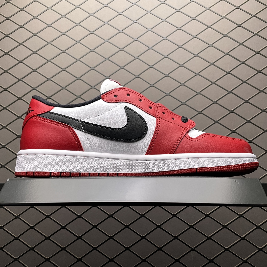 S纯原版本 Air Jordan 1 Retro Low AJ1乔1 低帮 芝加哥 -600 国内一线头