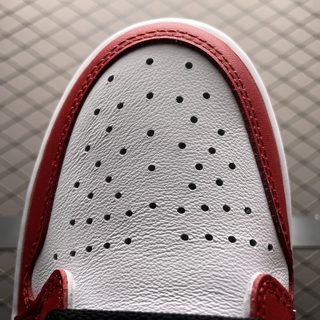 S纯原版本 Air Jordan 1 Retro Low AJ1乔1 低帮 芝加哥 -600 国内一线头