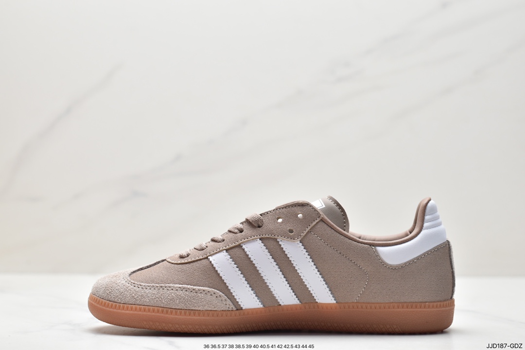 Adidas Originals Gazelle Indoor clover retro casual non-slip wear-resistant low-cut sneakers HP7903