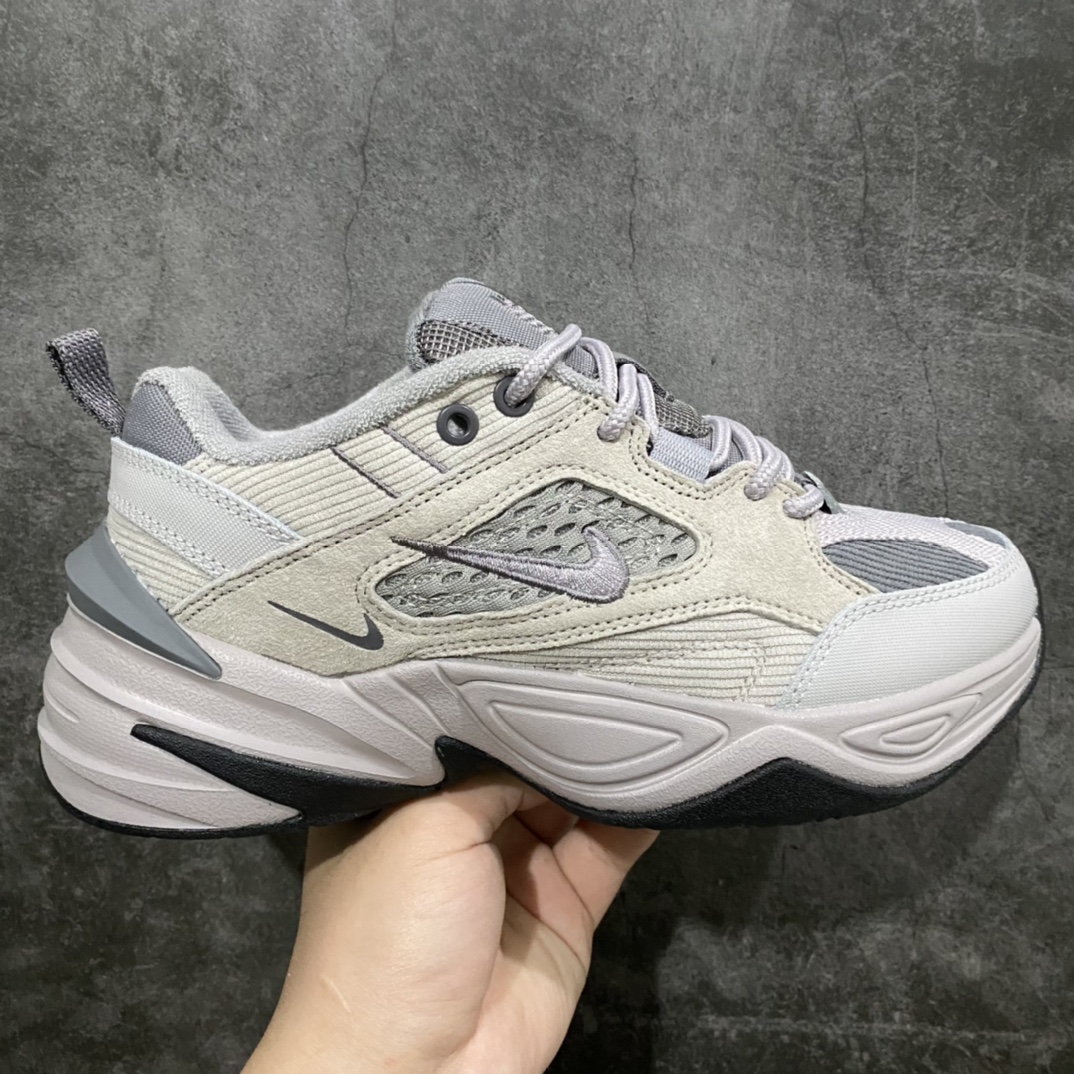 【纯原版本】耐克 Nike M2K Tekno 复古休闲老爹鞋 烟灰色原盒抽屉盒版 市场最优版本 无色差 BV0074-001 尺码：36 36.5 37.5 38 38.5 39 40 40.5 41 42 42.5 43 44 44.5 45-莆田鞋批发中心