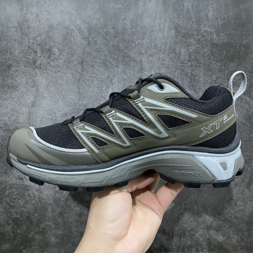 [Green x version] Pure original Salomon XT-6 Expanse outdoor trail running shoes 417414-26