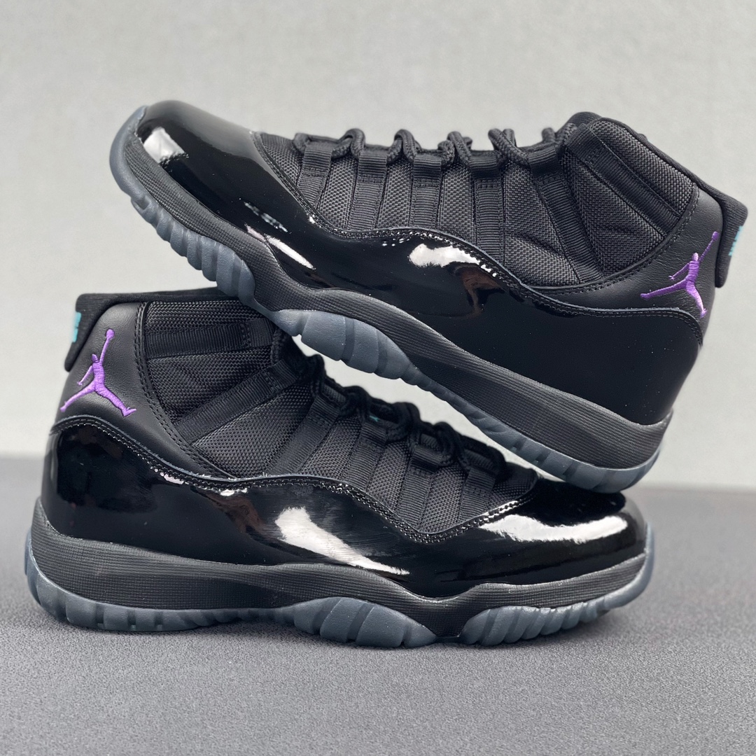 AJ11黑紫伽马尺码40-47.5总