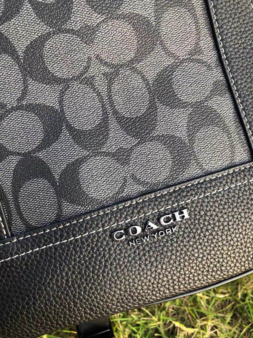 Coach CB839 最新款 男士翻盖Hudson双肩背包/登山包 进口头层牛皮