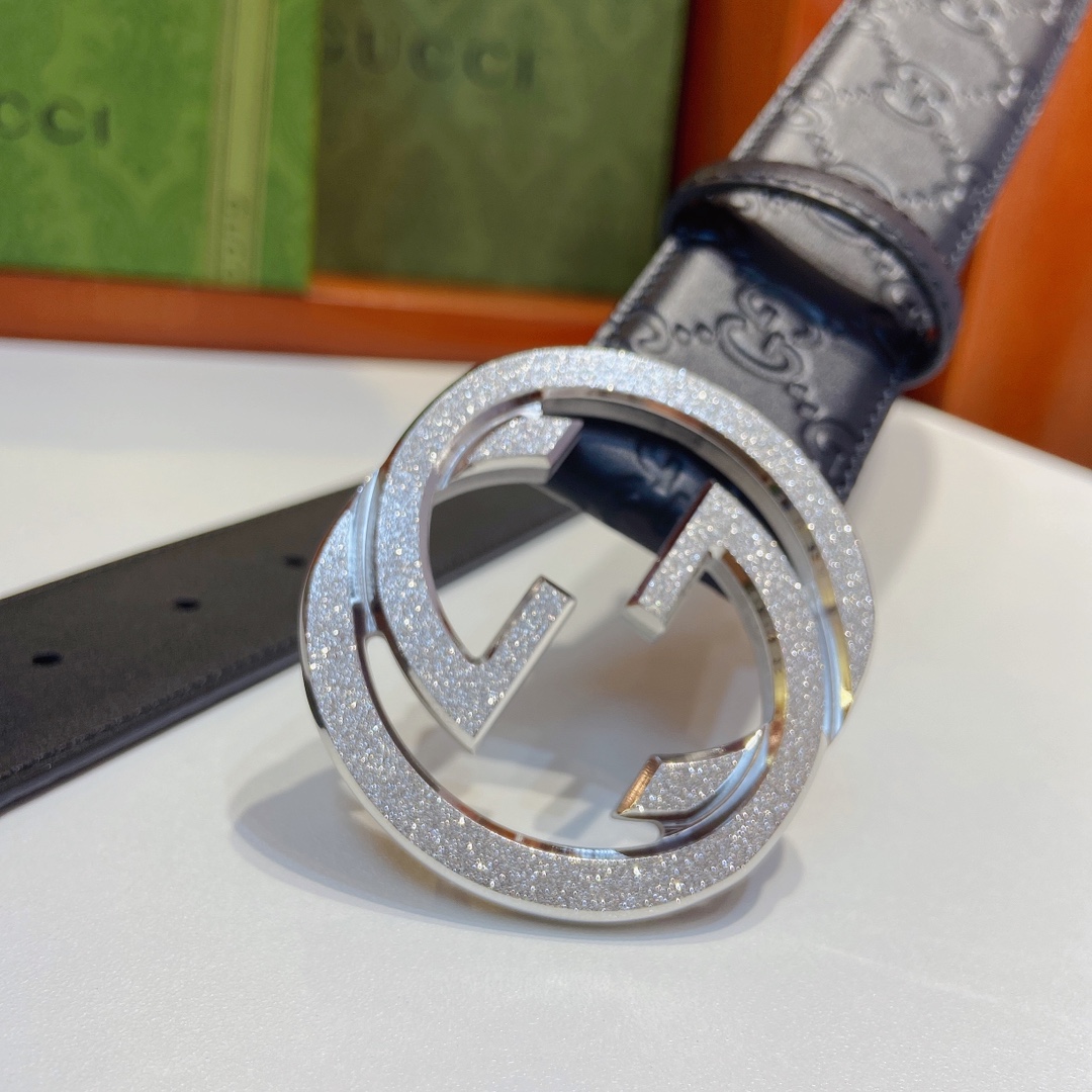 Gucci古奇经典款双面原厂小牛皮压