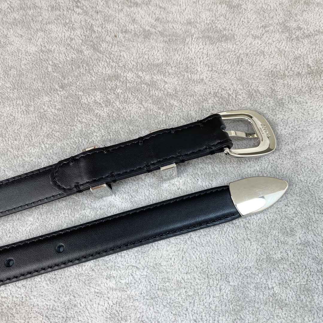 Celine新品立体浮标针扣女士腰带