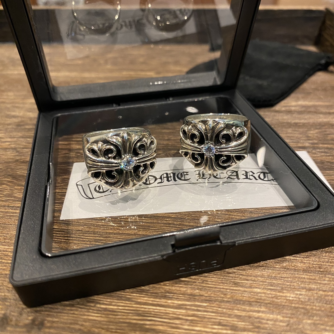 Rings, 925 silver with diamond customization