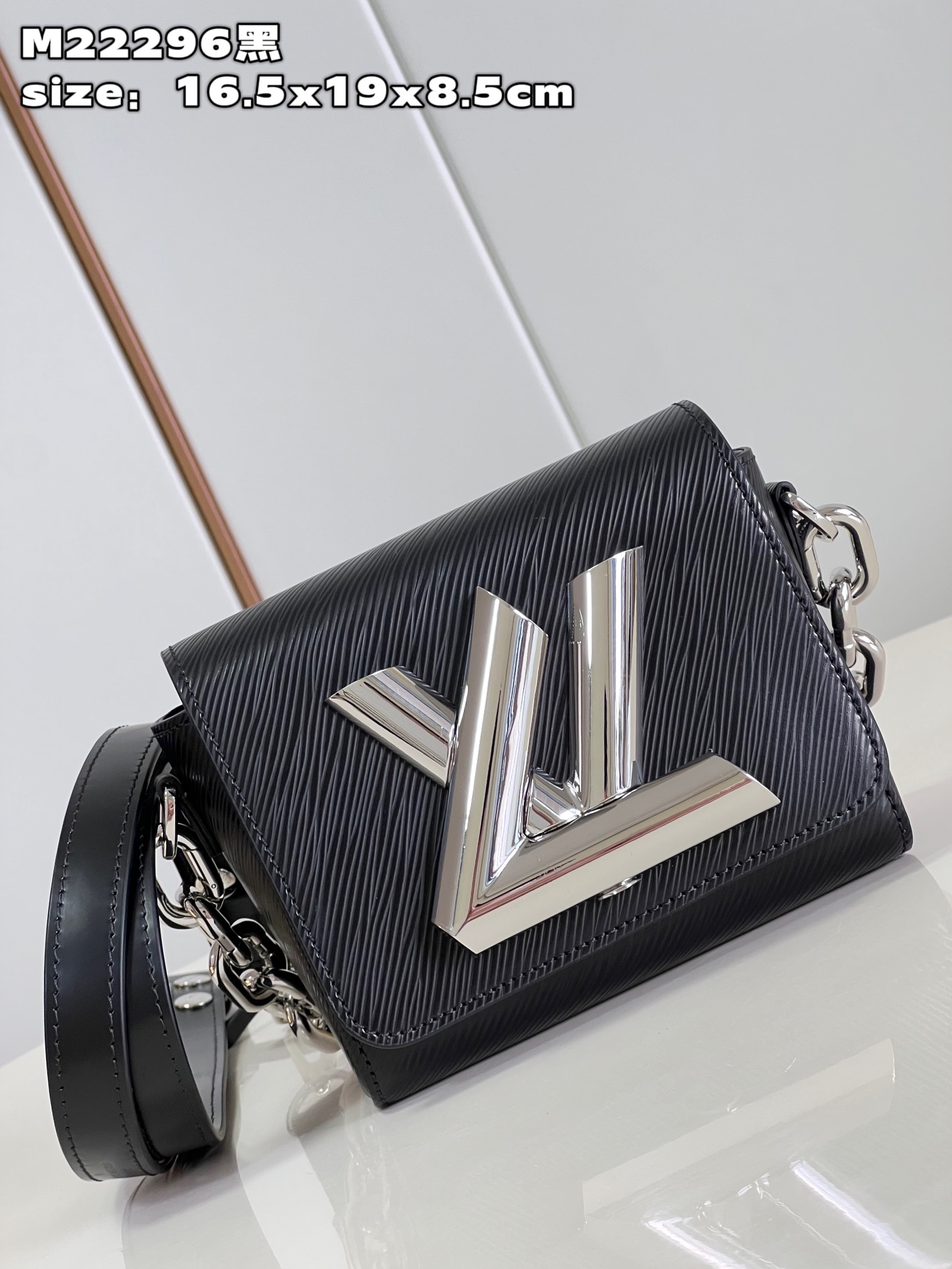 Louis Vuitton Bags Handbags Black Epi Cowhide LV Twist M22296