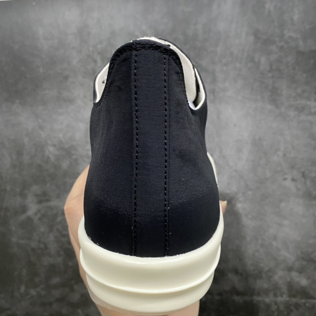 [G version produced in Dongguan] RO Owens Rickowens main line classic shell toe style ”black silk surface”