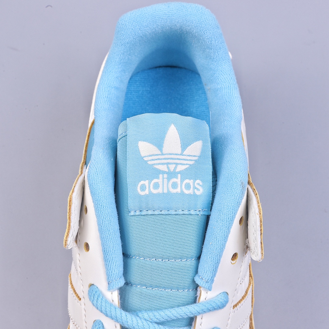 Adidas Originals Forum 84 Low Classic Beige Blue FZ6342