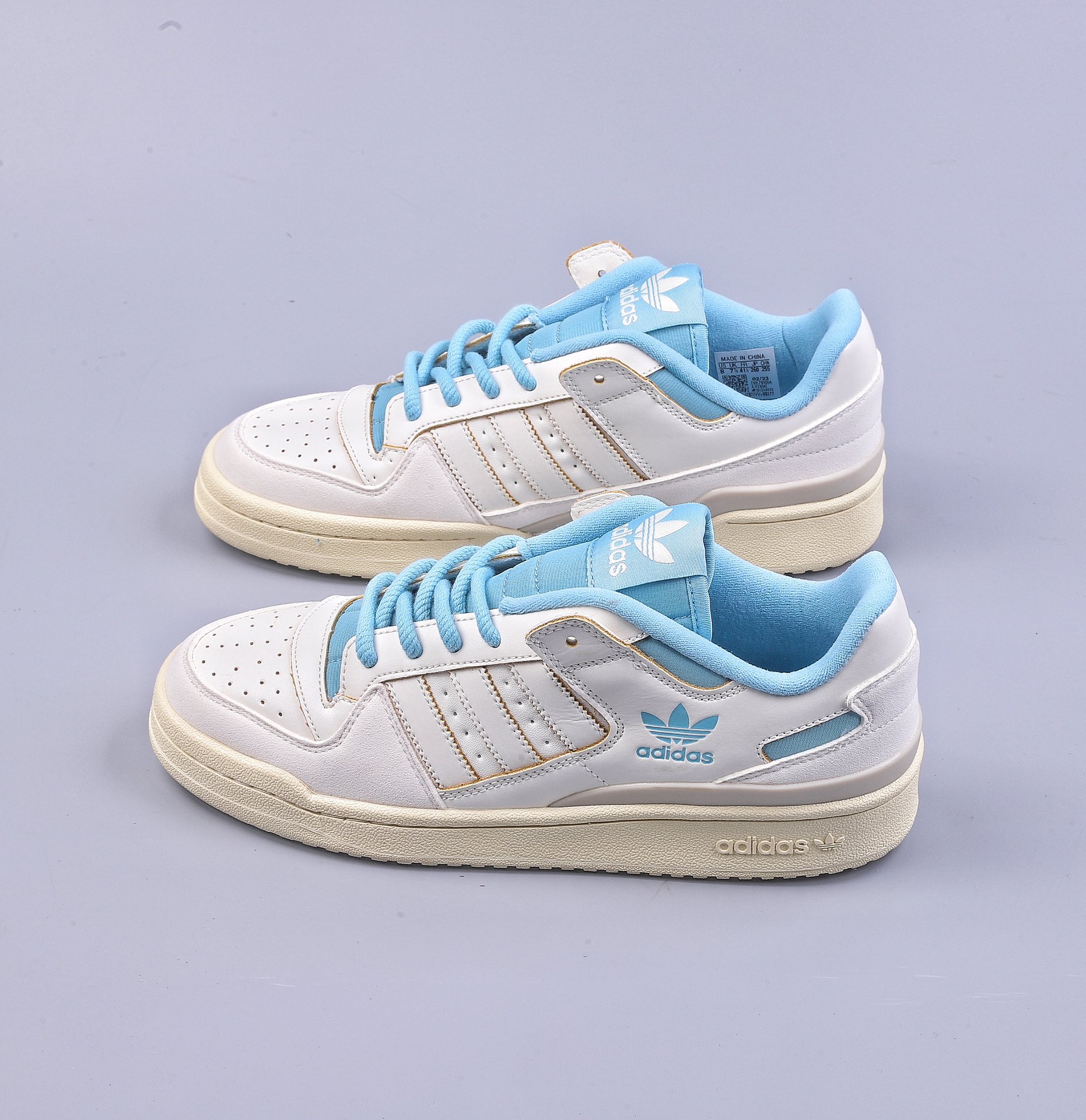 Adidas Originals Forum 84 Low Classic Beige Blue FZ6342