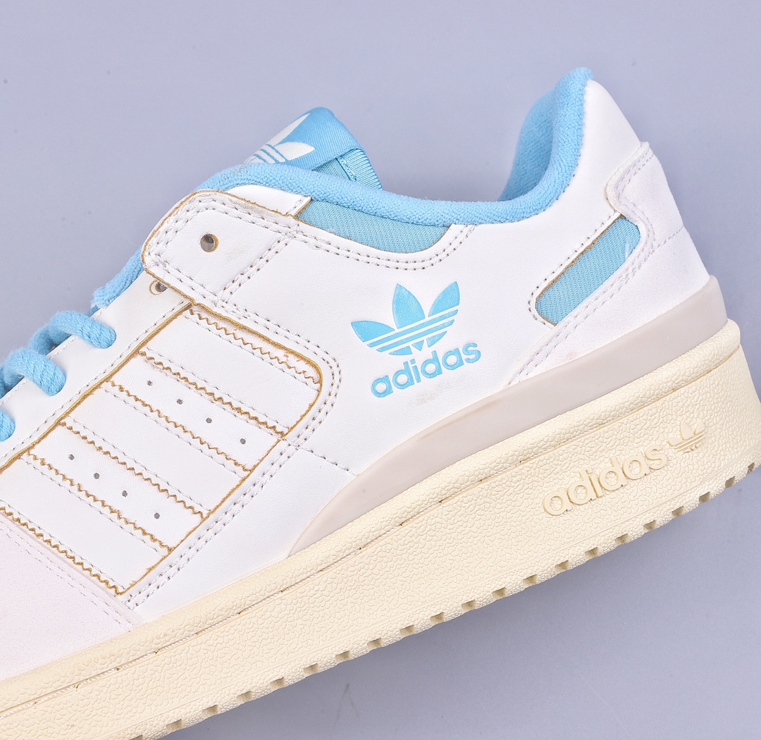 Adidas Originals Forum 84 Low Classic Beige Blue FZ6342