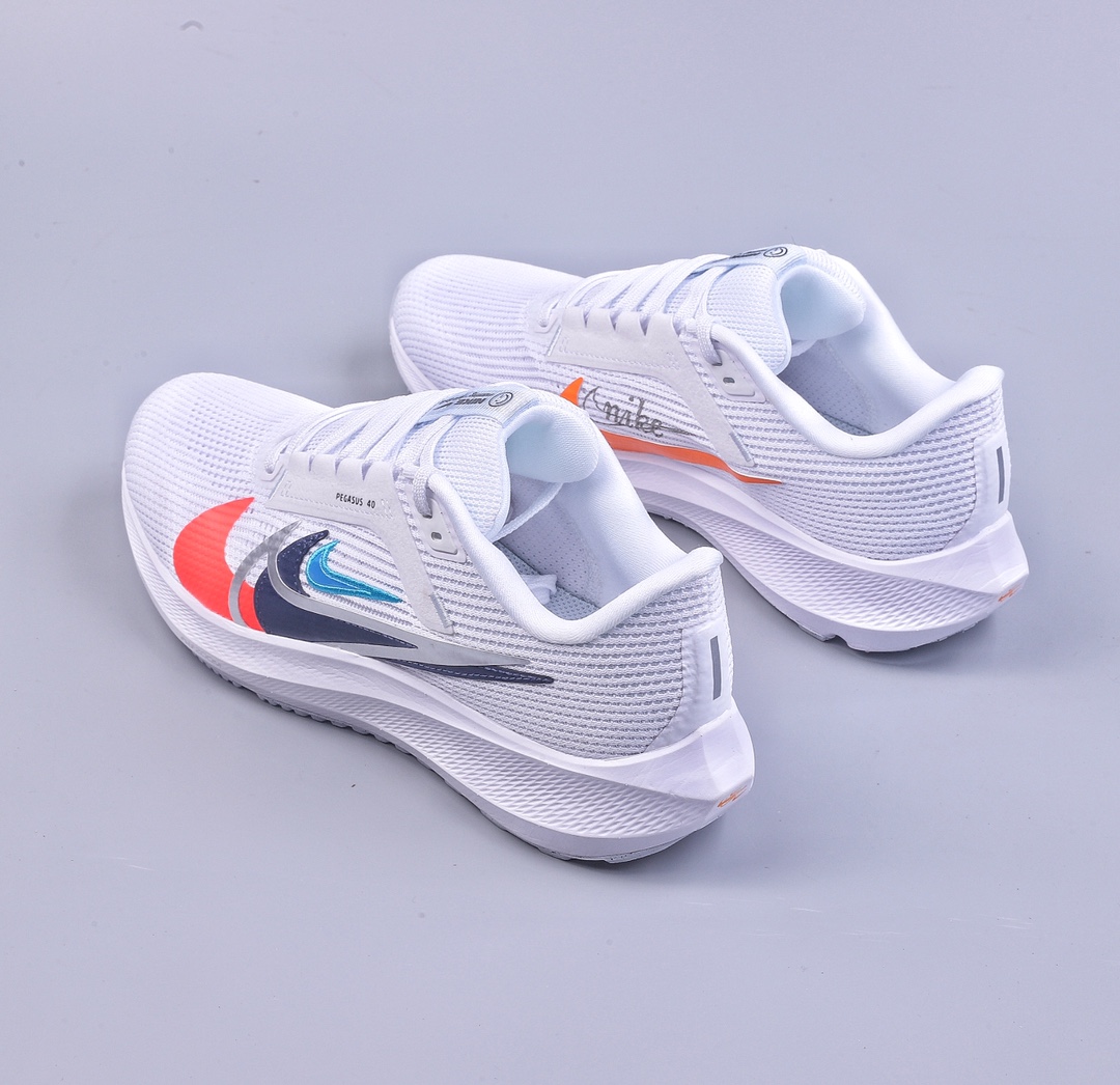 Nike Air Zoom Pegasus 40 breathable cushioning running shoes FB7179-100