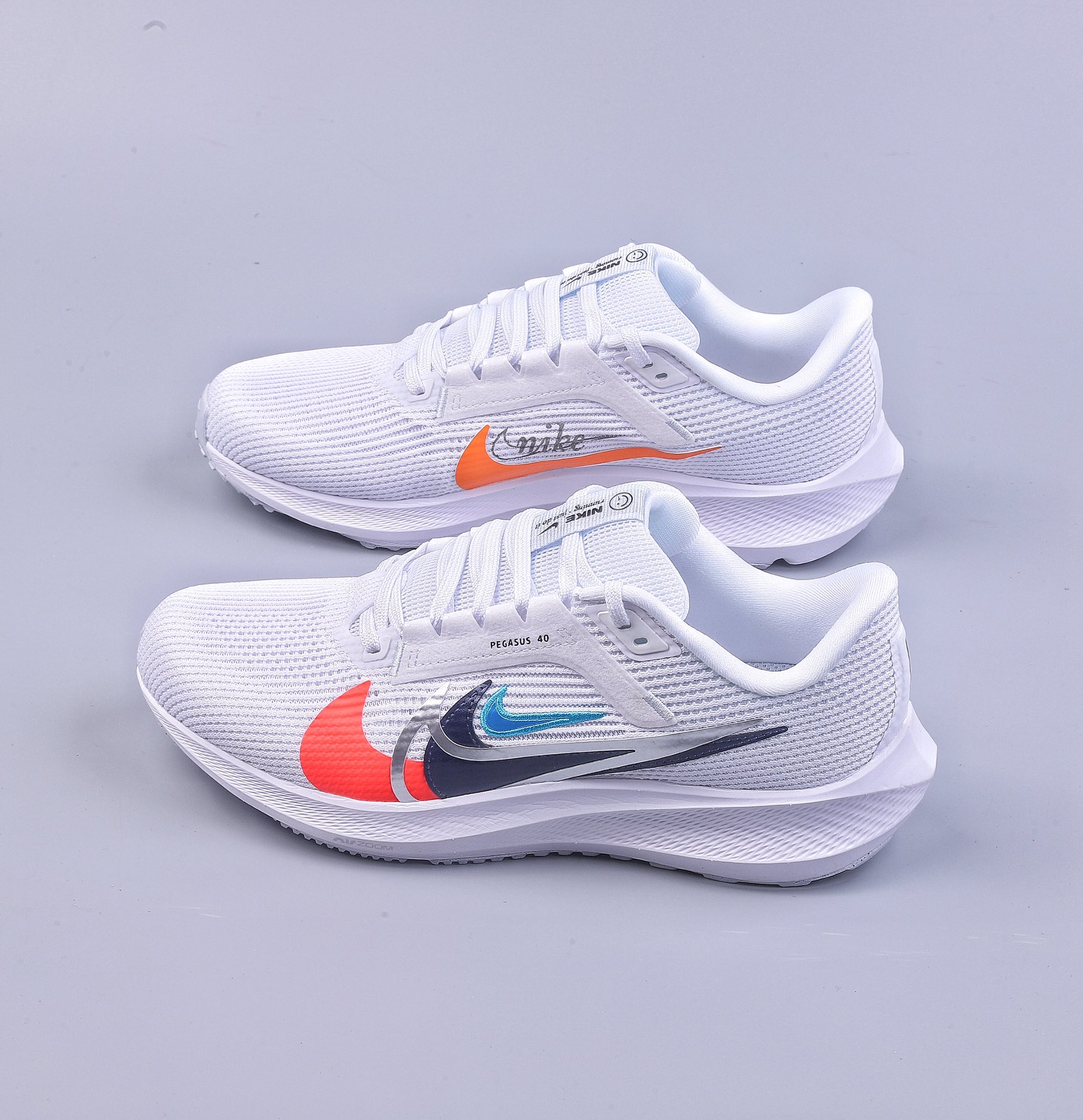 Nike Air Zoom Pegasus 40 breathable cushioning running shoes FB7179-100